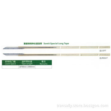 Somit Spezielles langes Band für Rapier Loom
